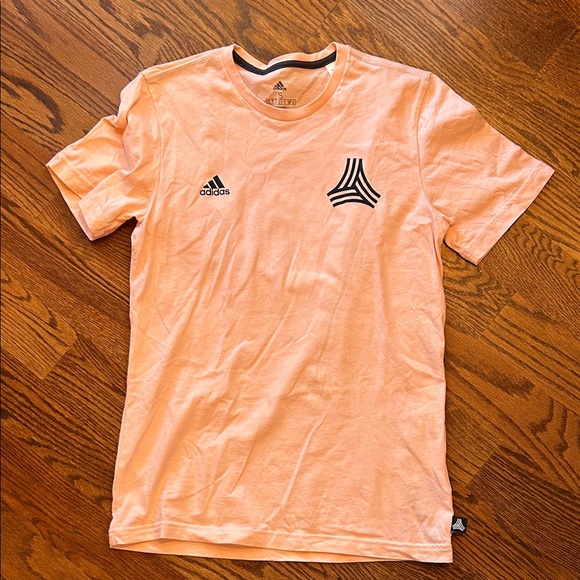 adidas Other - Adidas Tango Graphic Tee, Peach, Size S, 95% Cotton